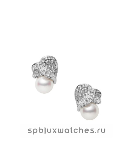 Серьги Mikimoto Les Petales Place Vendome Pierced Earrings PE-1690PU