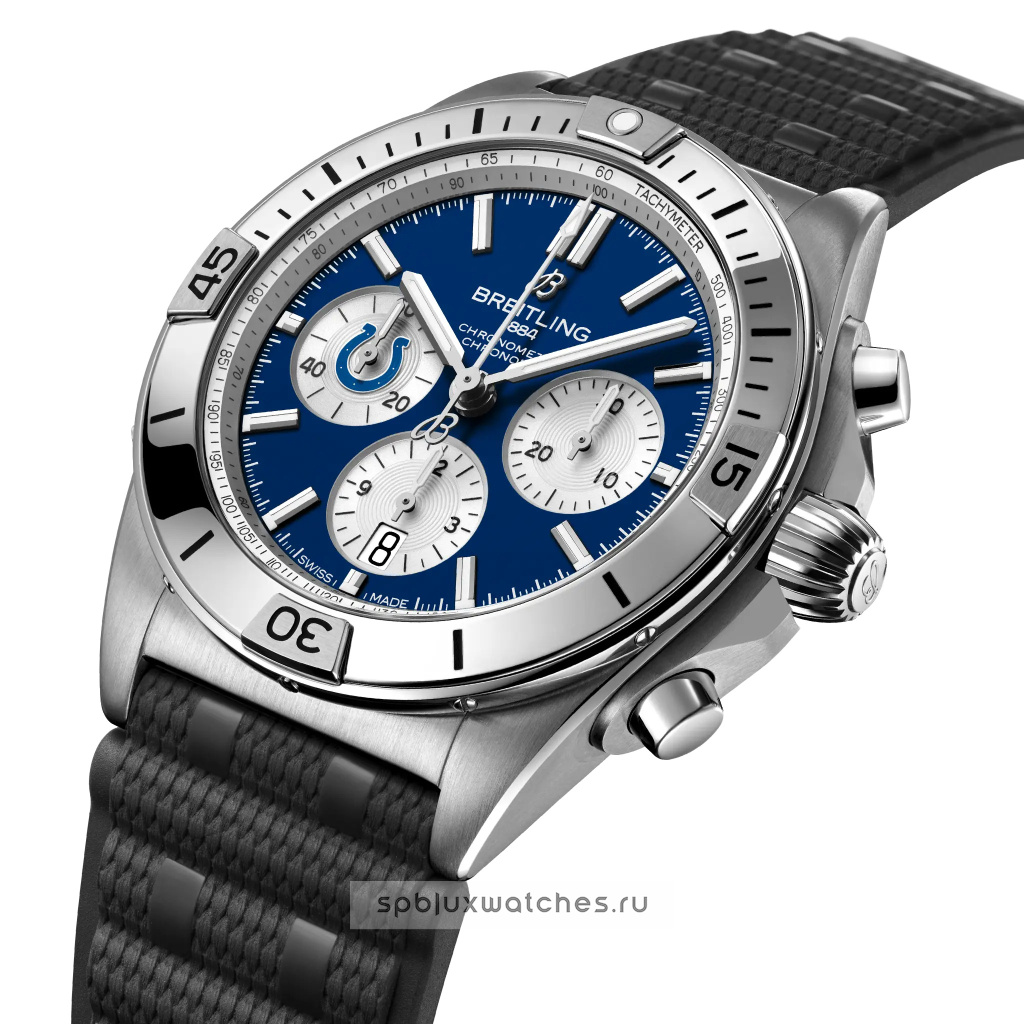 Breitling Chronomat B01 42 mm NFL Indianapolis Colts Edition AB01342B1C2S1