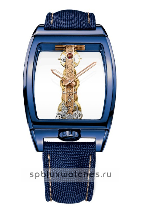 Corum Golden Bridge Classic Blue Titanium 34 x 51 mm B34.113.TZ0.8B