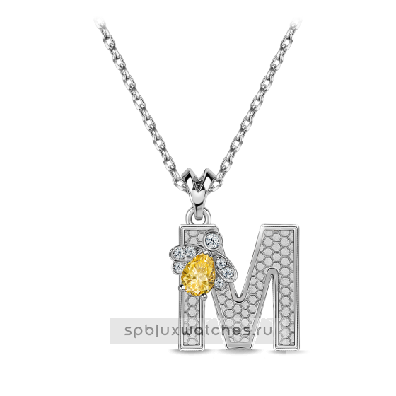 Подвеска Roman Nikonov "Сказочная буквица М" RN360071