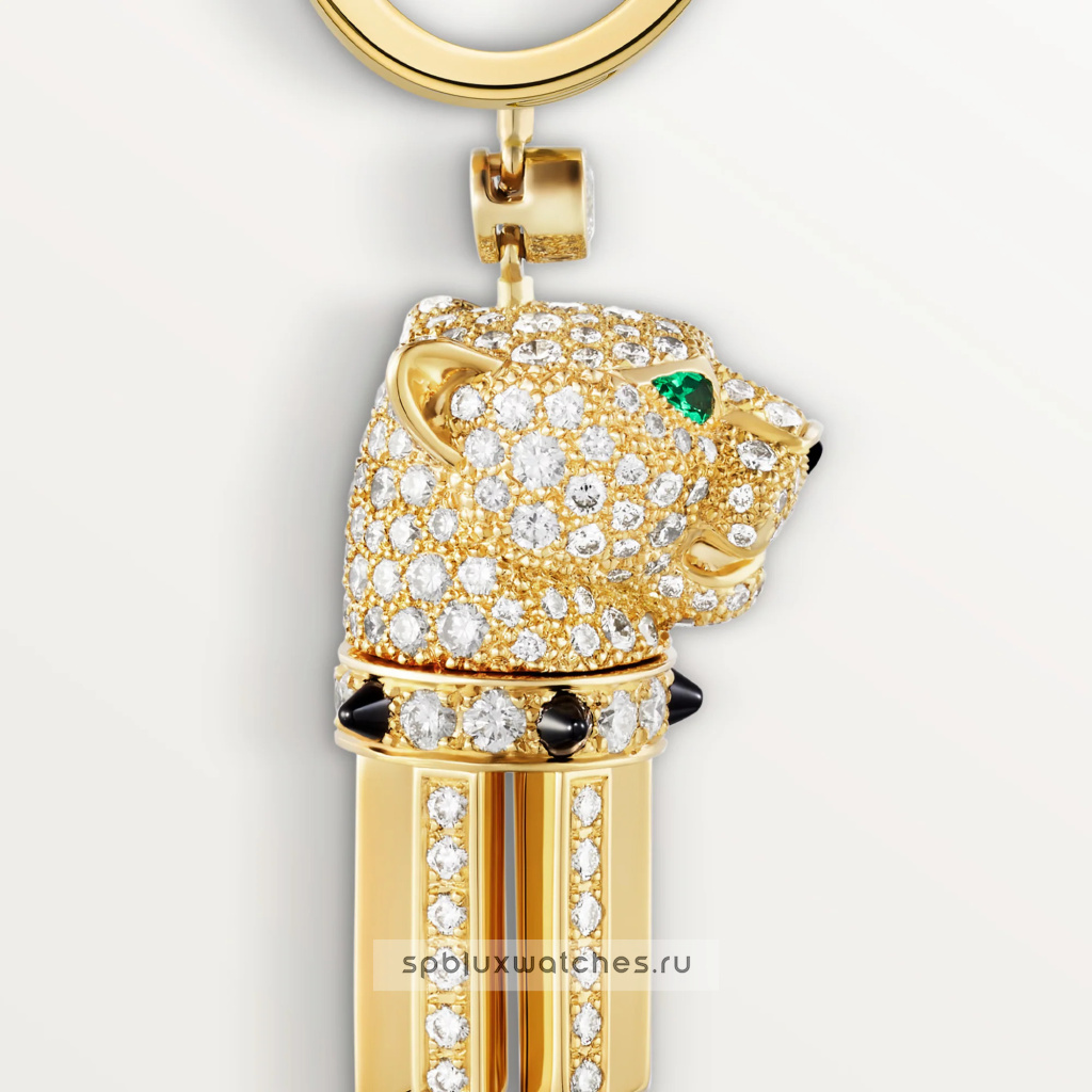 Серьги Cartier Panthere de Cartier earrings, Paved H8001243