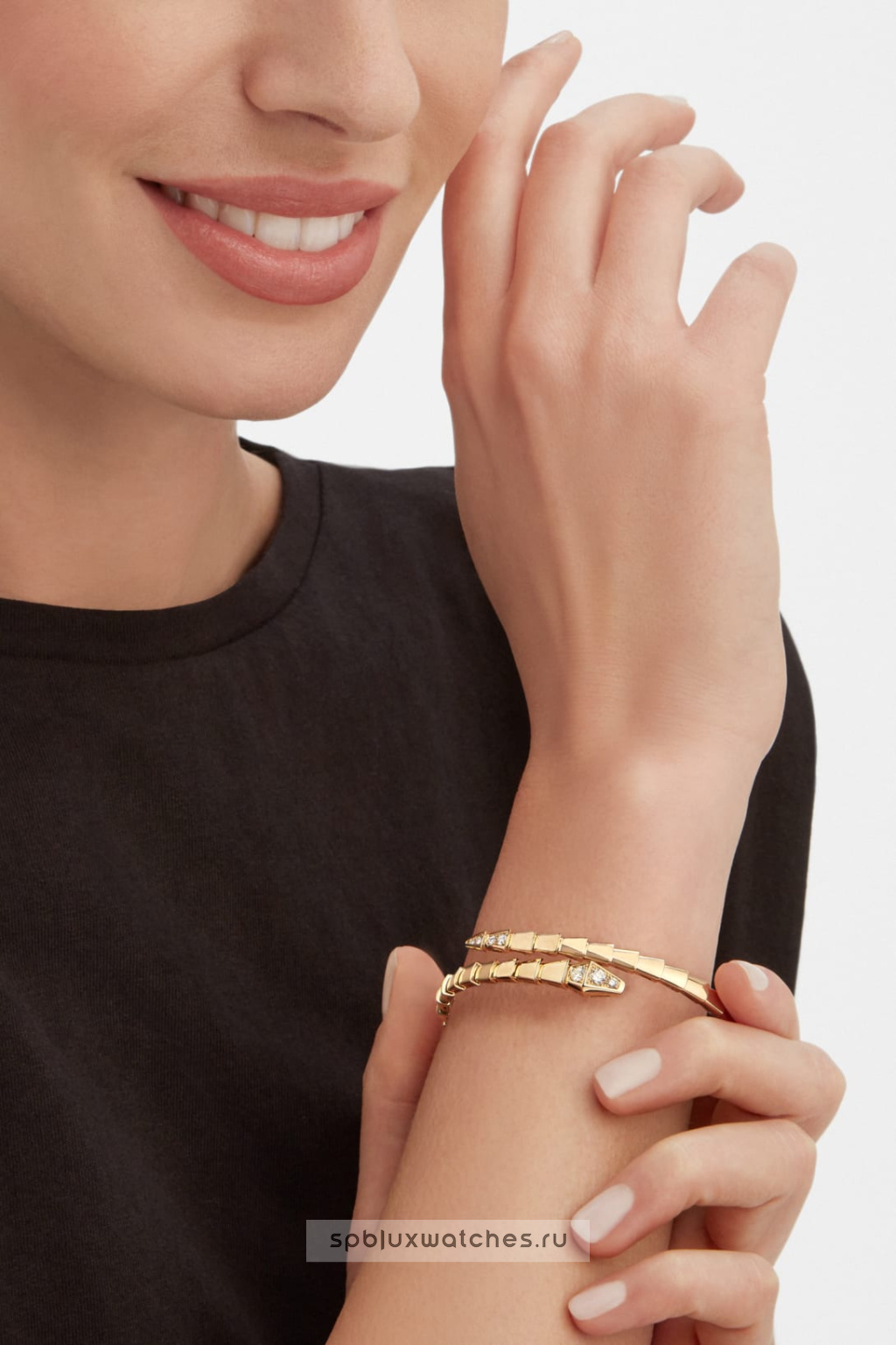 Браслет Bvlgari Serpenti Viper One-Coil Bracelet 360701