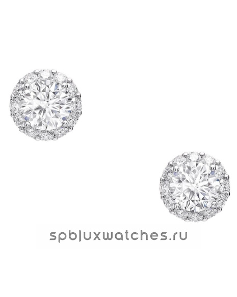 Пусеты Graff Icon Round Diamond Stud Earrings RGE1348