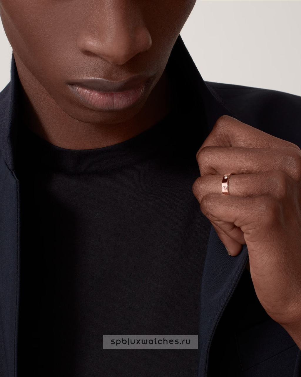 Обручальное кольцо Cartier Love Wedding Band 1 Diamond Small Model B4050700