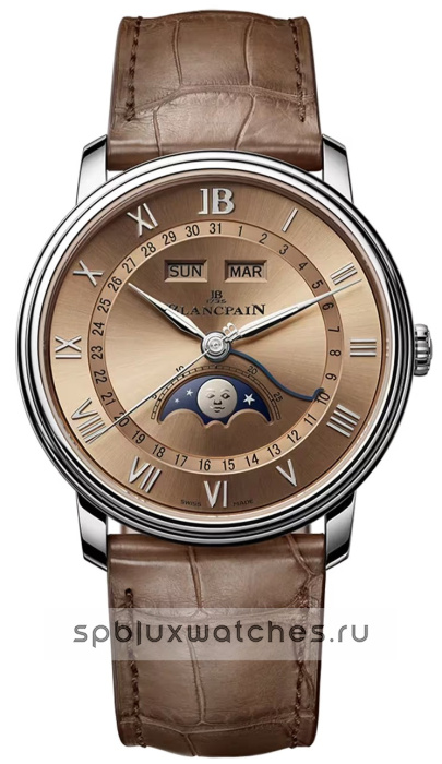 Blancpain Villeret Quantieme Complet 40.2 mm 6654N 1146 55B