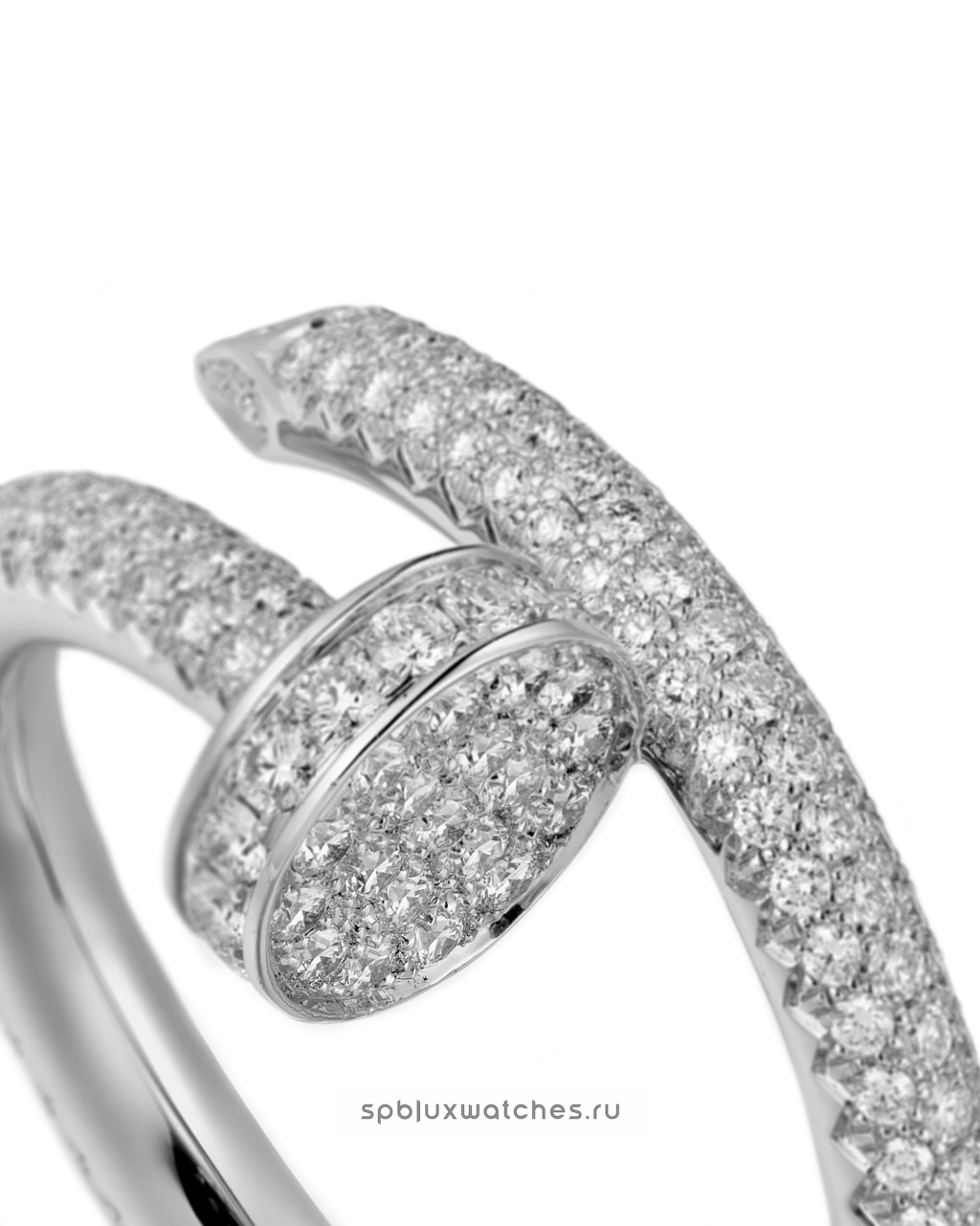 Кольцо Cartier Juste un Clou Paved Ring Classic Model N4748700