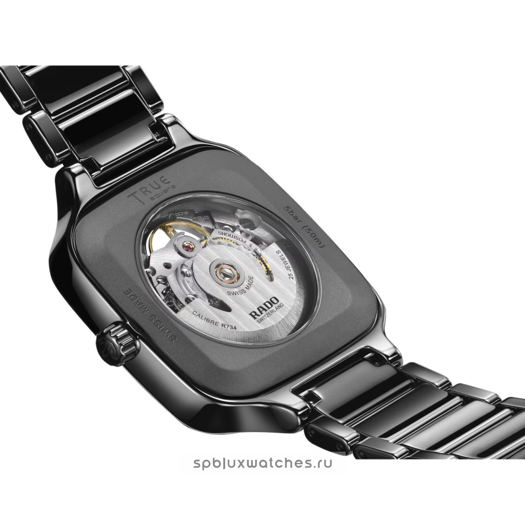 Rado True Square Automatic Skeleton Diamonds 38 mm R27124702
