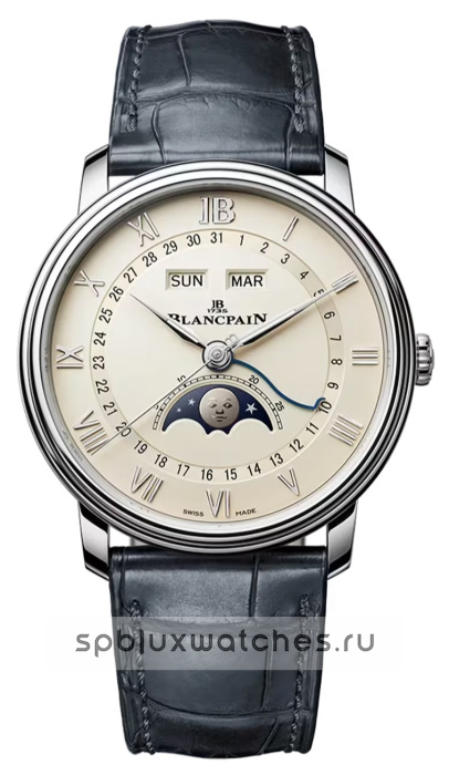 Blancpain Villeret Quantieme Complet 40.2 mm 6654N 1142 55B