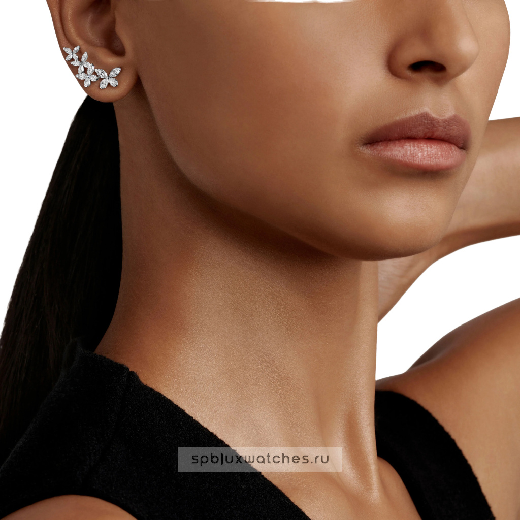 Серьги Graff Classic Butterfly Petite Diamond Ear Climber RGE1819