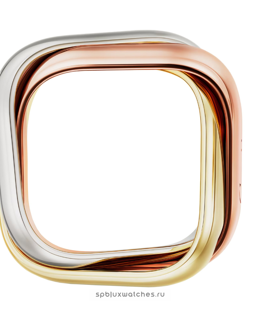 Кольцо Cartier Trinity Cushion-Shaped Ring Large Model B4239900