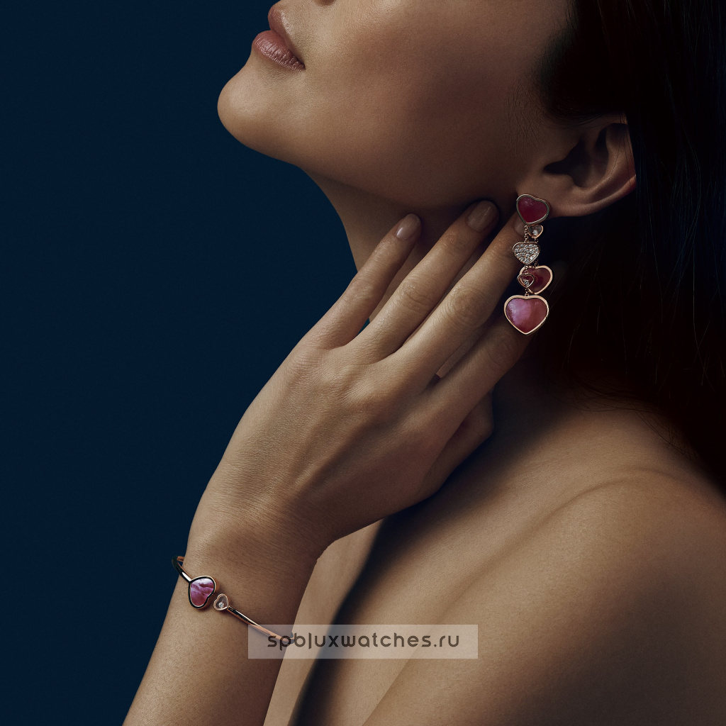 Браслет Chopard Happy Hearts Bangle 857482-5710