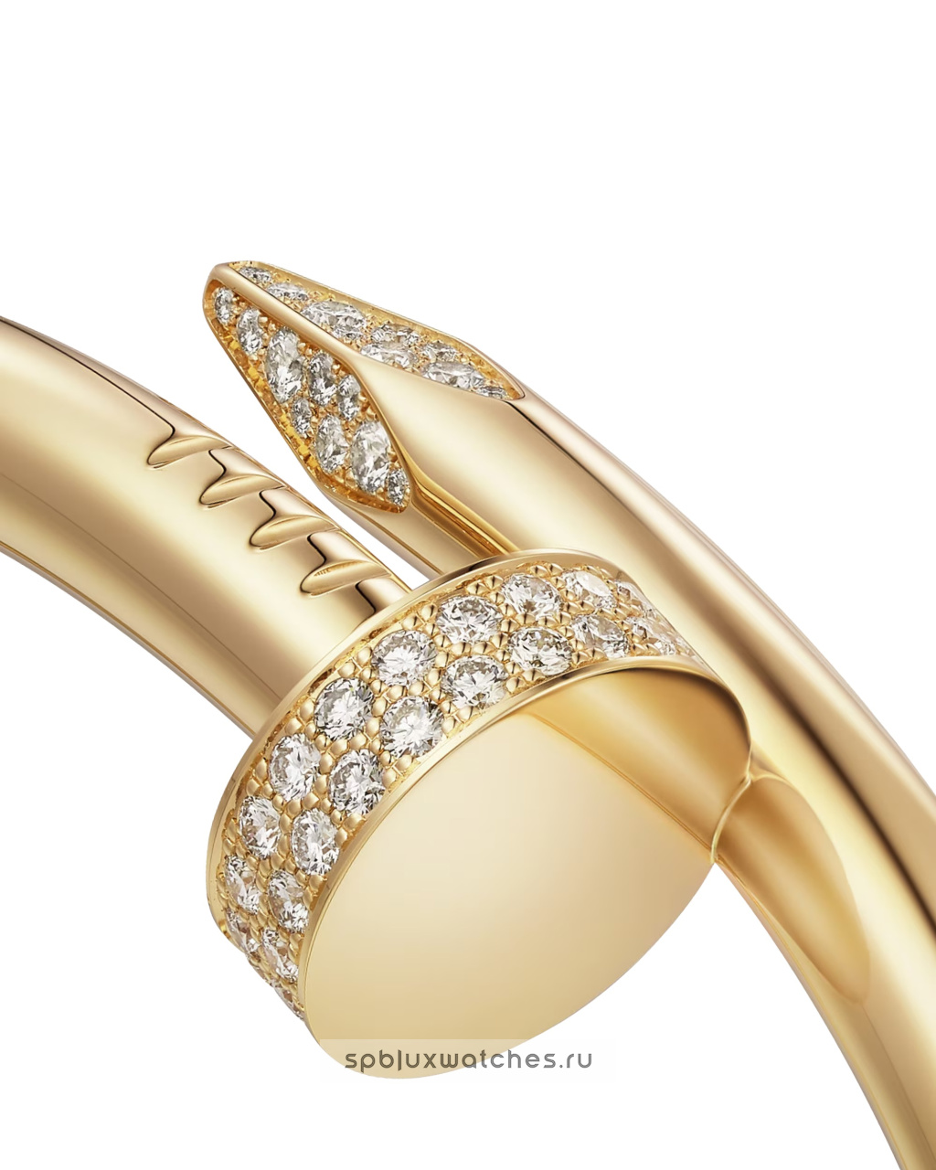 Браслет Cartier Juste un Clou Diamonds Bracelet Large Model N6721517