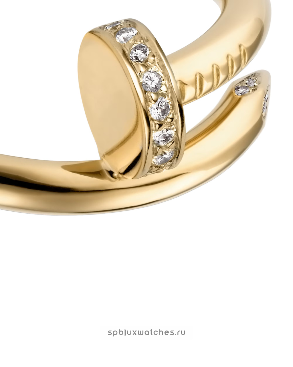 Кольцо Cartier Juste un Clou Diamonds Ring Classic Model B4216900