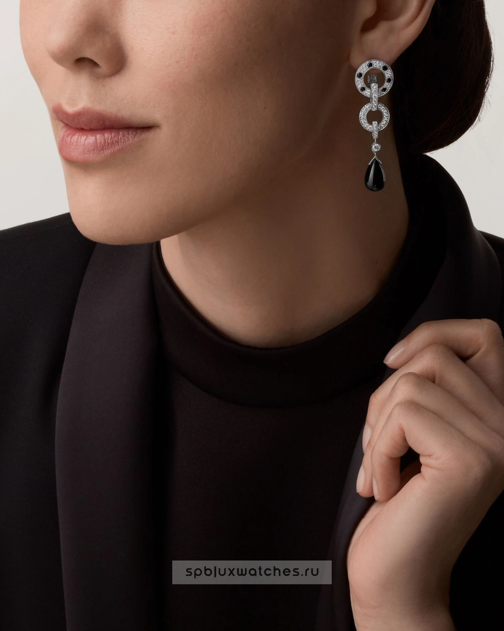 Серьги Cartier Panthere de Cartier Paved Earrings H8000746