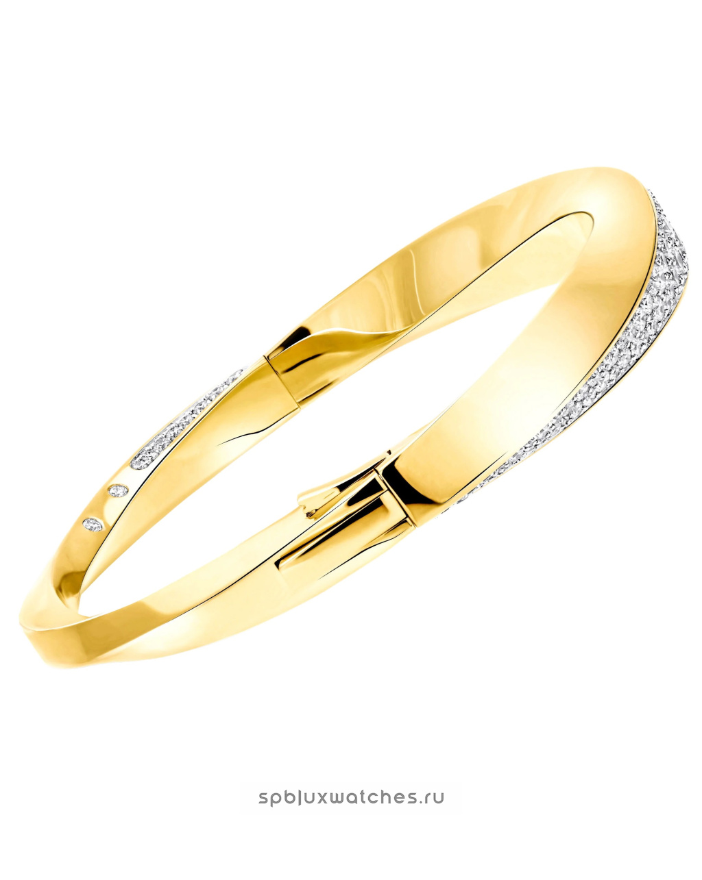 Браслет Graff Spiral Diamond Bangle RGB691