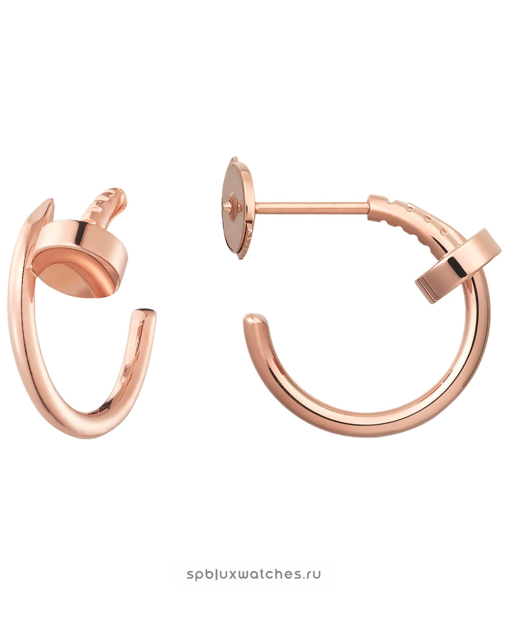 Серьги Cartier Juste un Clou Hoop Earrings Small Model B8301234