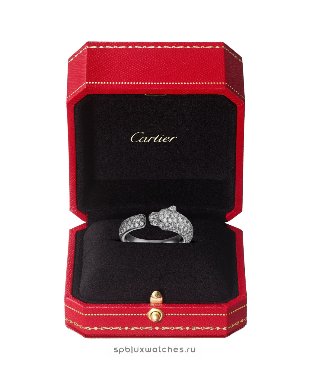 Кольцо Cartier Panthere de Cartier Paved Ring Small Model N4765600