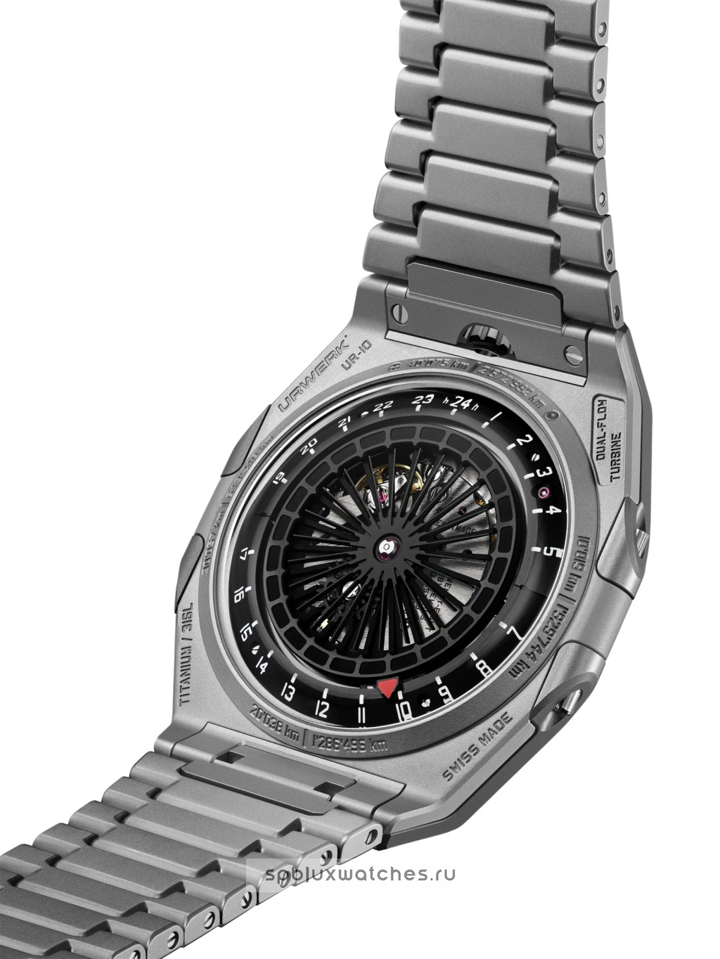 Urwerk Special Projects UR-10 SpaceMeter Dark 45.4 x 44 mm