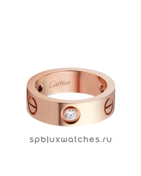 Кольцо Cartier Love Ring 3 Diamonds Classic Model B4087500