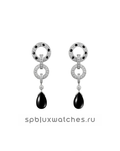 Серьги Cartier Panthere de Cartier Paved Earrings H8000746