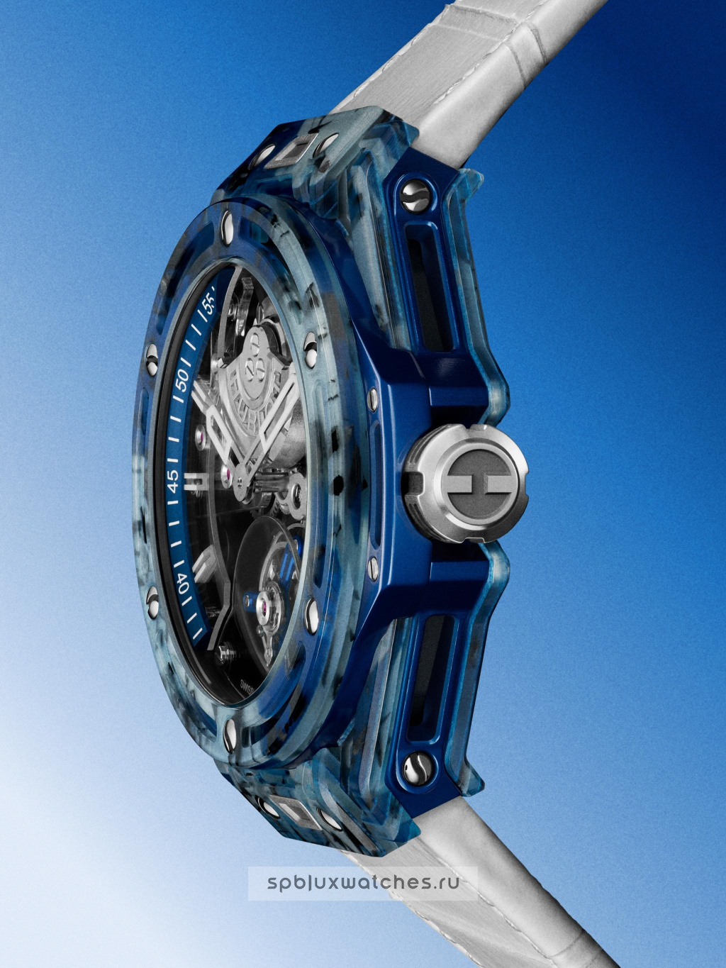 Hublot Big Bang Tourbillon Novak Djokovic Goat Edition Blue 44 mm 429.QKB.0120.NR.DJO26