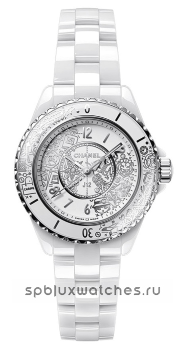 Chanel J12.20 White Ceramic 33 mm H6477