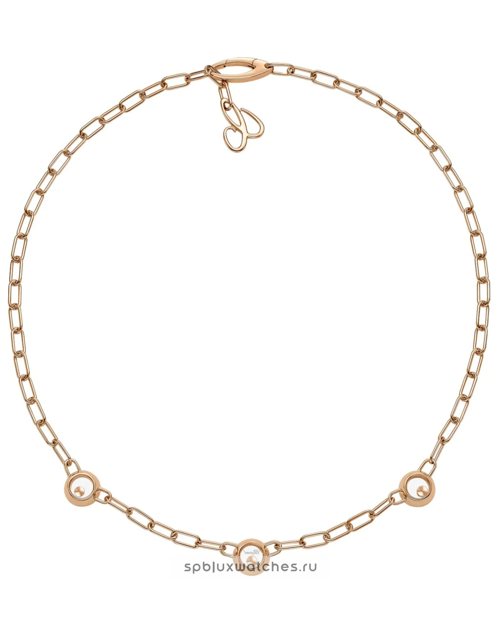 Колье Chopard Happy Diamonds Icons Necklace 81A117-5101
