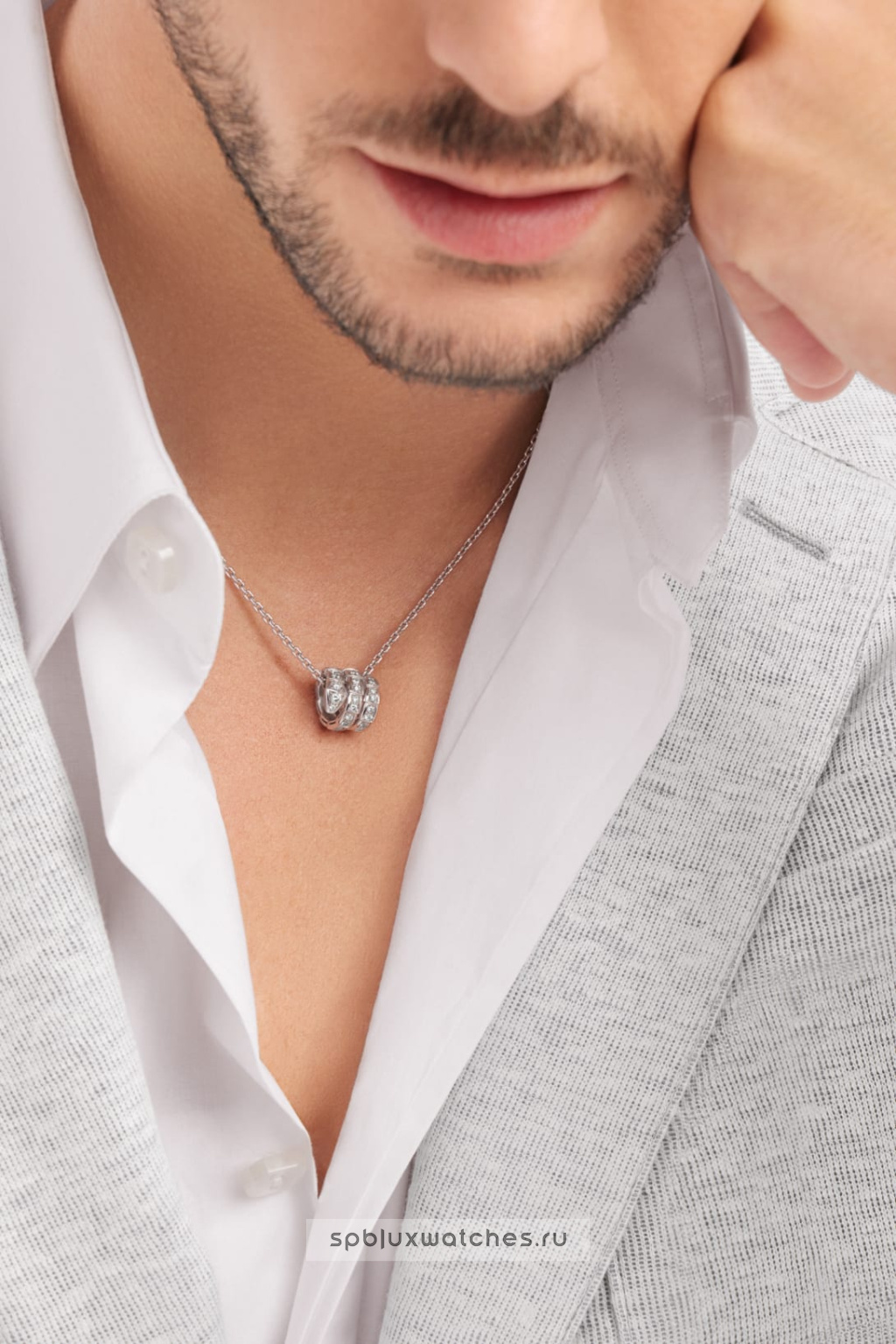 Подвеска Bvlgari Serpenti Viper Pendant Necklace 357796