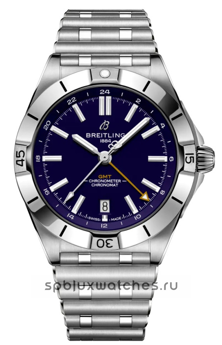 Breitling Chronomat Automatic GMT 40 mm NFL Baltimore Ravens Edition A32398D31Q1A1