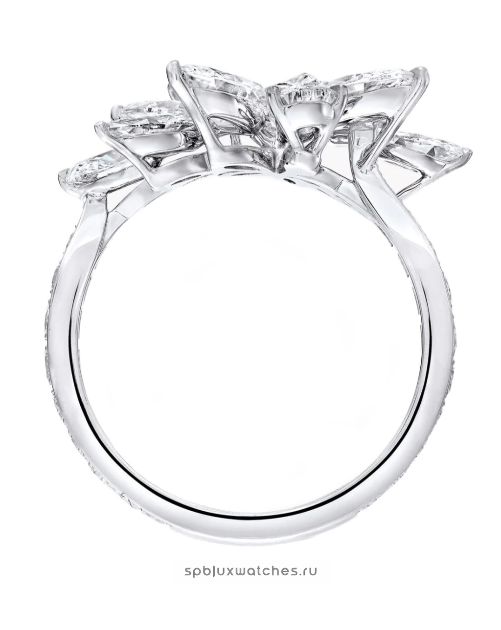 Кольцо Graff Classic Graff Pear Shape and Marquise Cut Diamond Ring RGR866