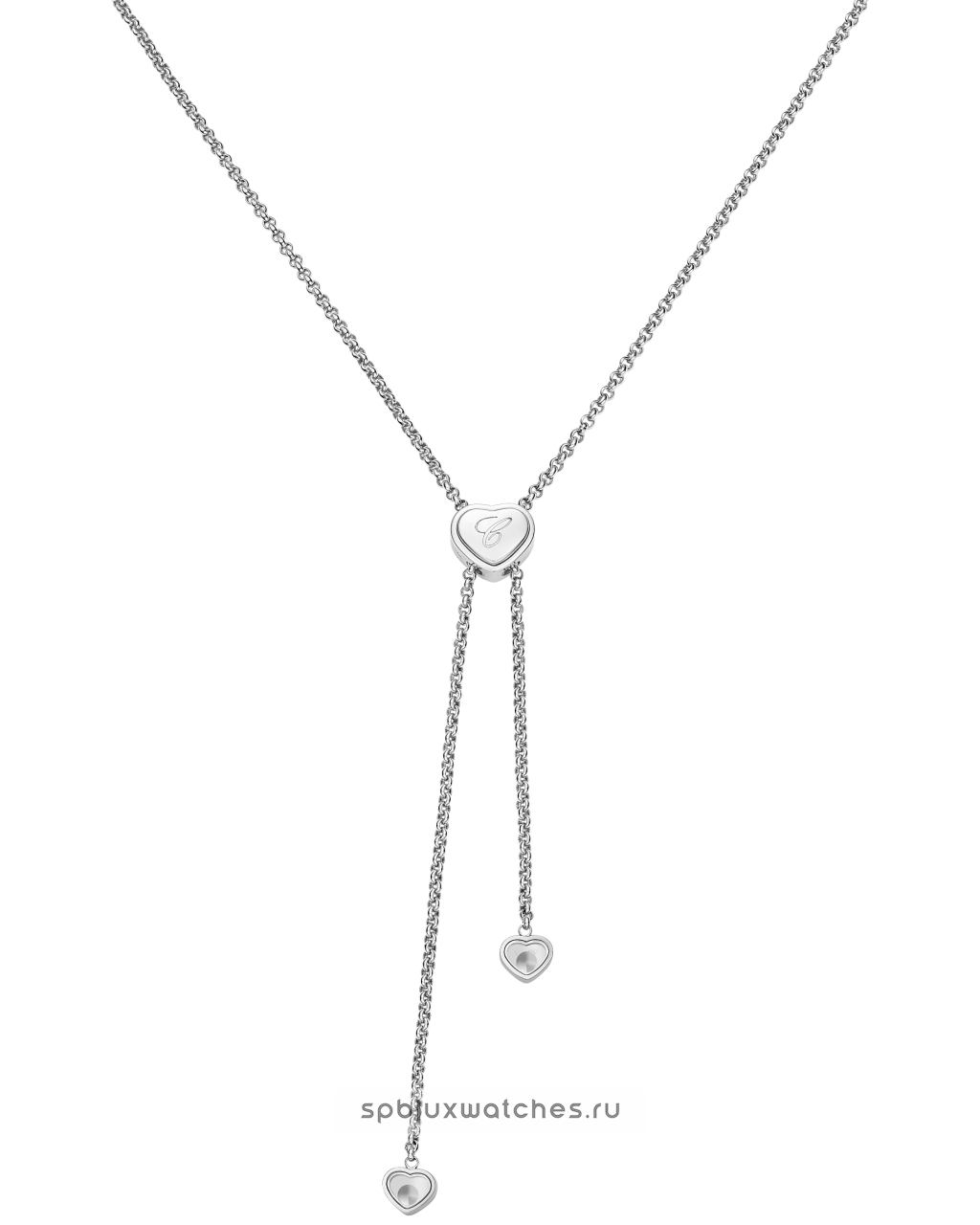 Колье Chopard Happy Hearts Tie Necklace 81A148-1901