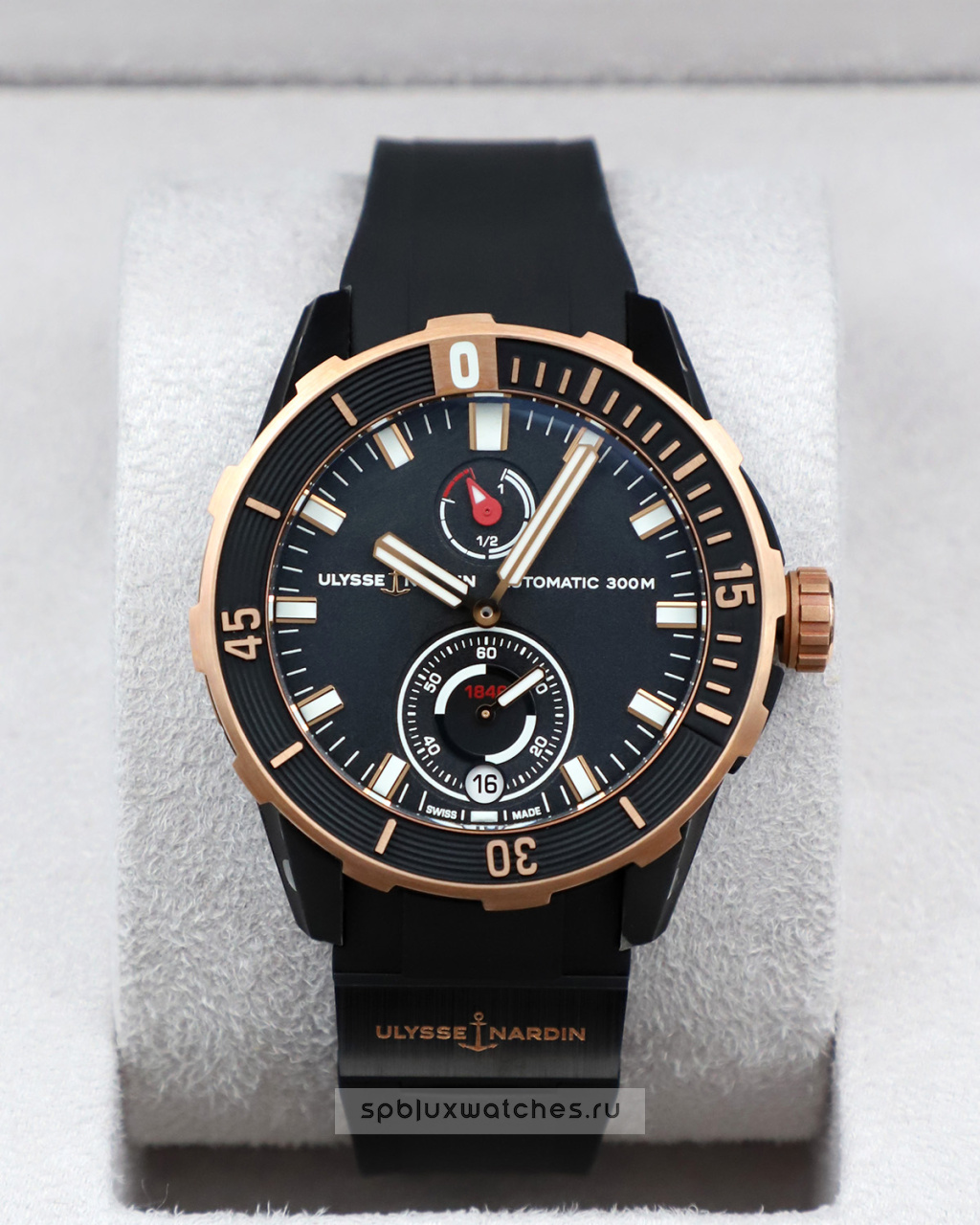 Ulysse Nardin Marine Diver Chronometer 44 mm 1185-170-3/BLACK