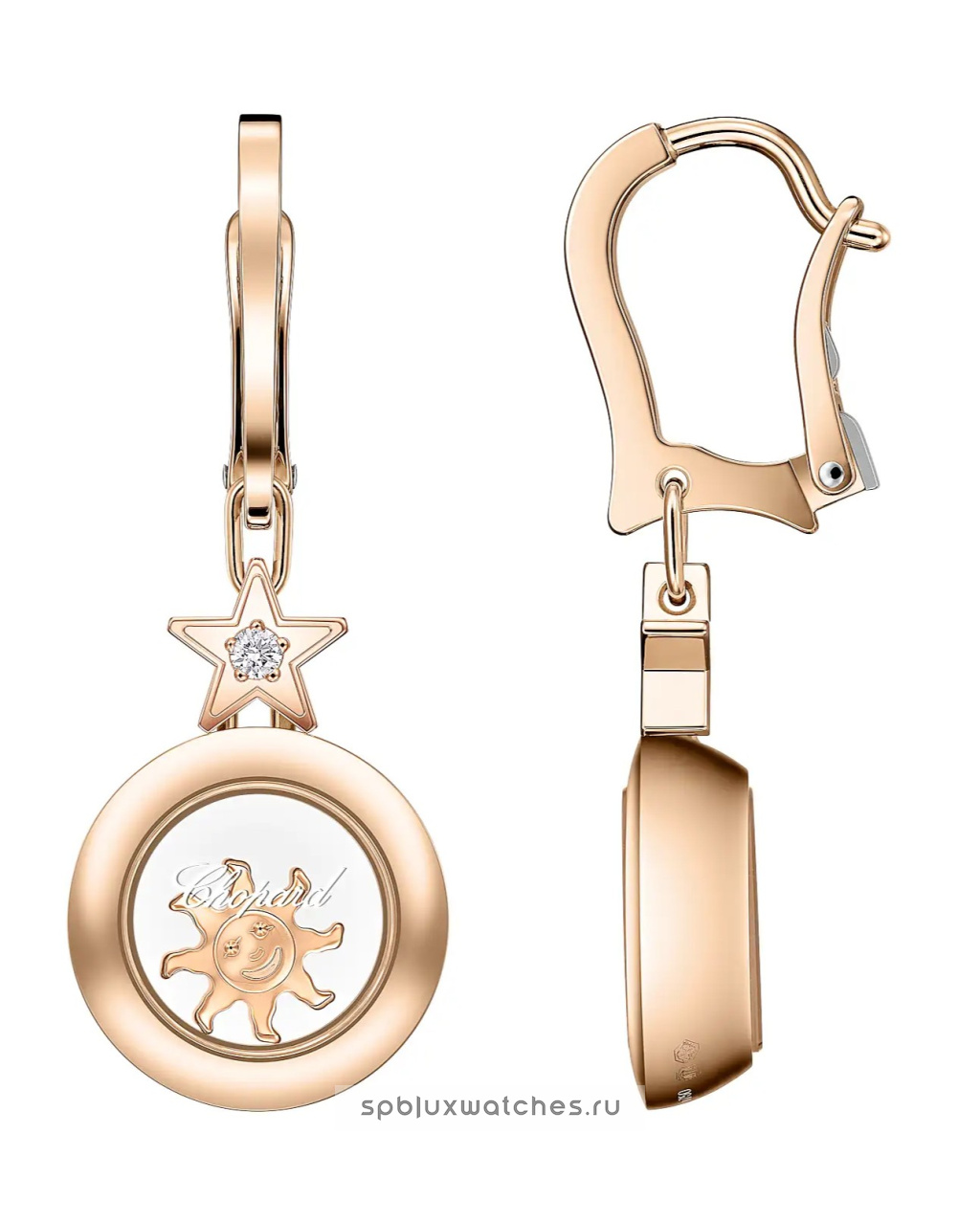 Серьги Chopard Happy Diamonds Icons Earrings 839434-5201