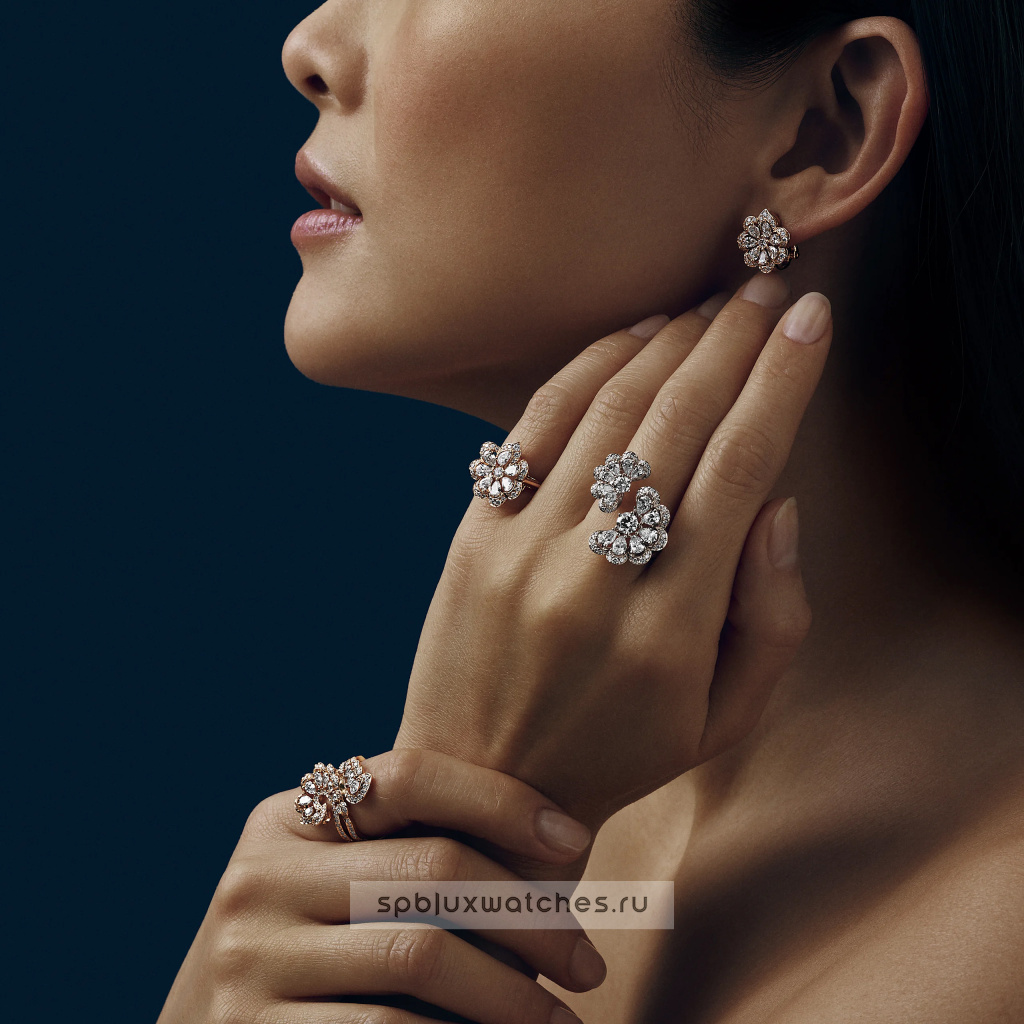 Серьги Chopard Precious Lace Mini-Frou-Frou Earrings 848347-5001