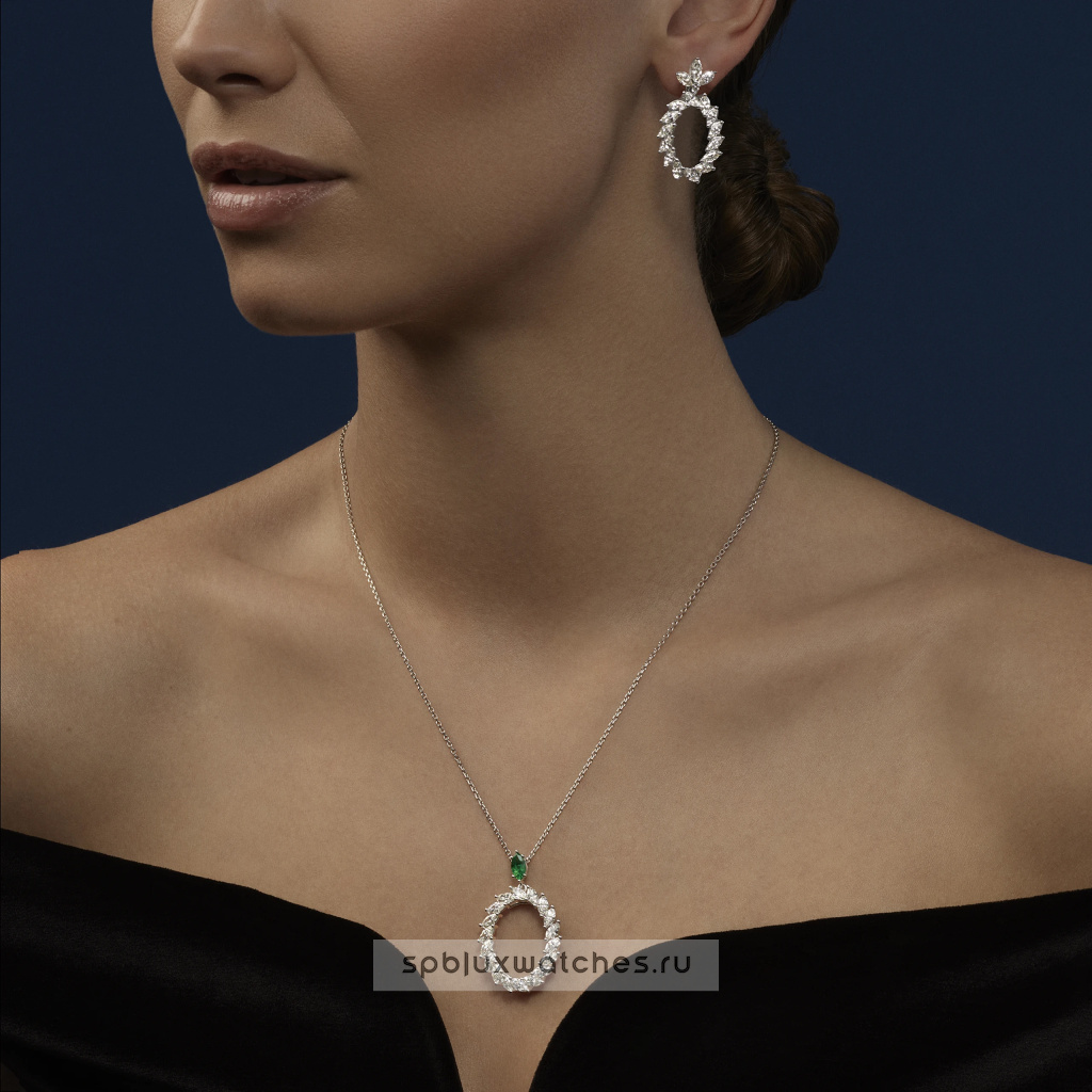 Серьги Chopard L'Heure du Diamant Marquise-cut Diamonds Earrings 84A062-1001