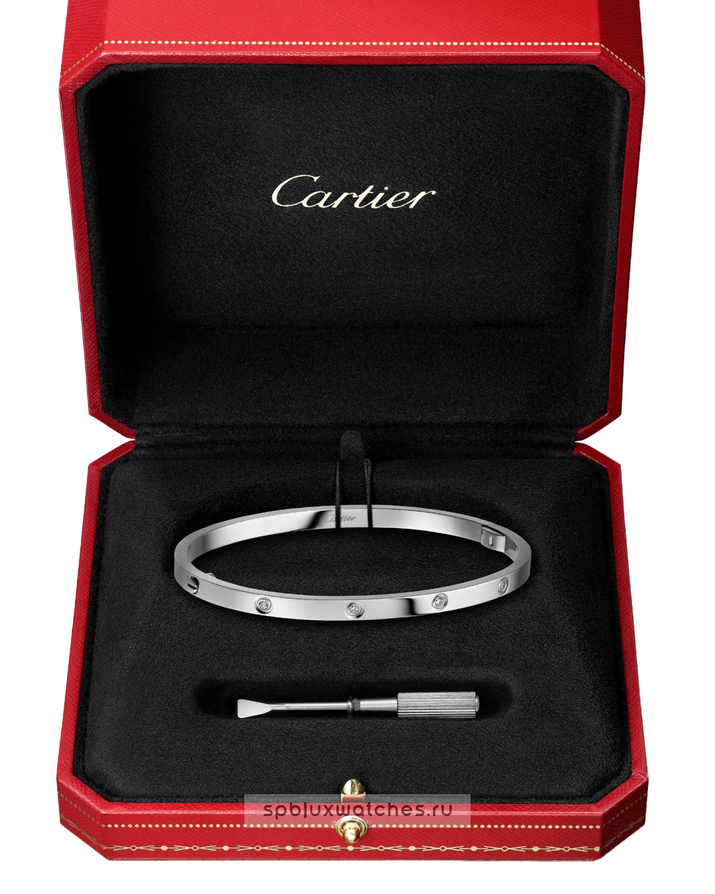 Браслет Cartier Love Bracelet 10 Diamonds Small Model B6048017