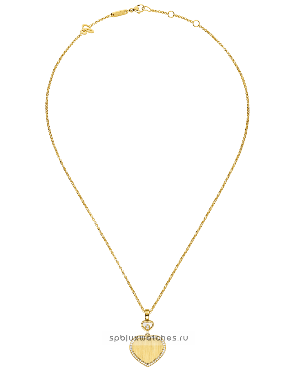 Подвеска Chopard Happy Hearts Golden Hearts Pendant 79A107-0921