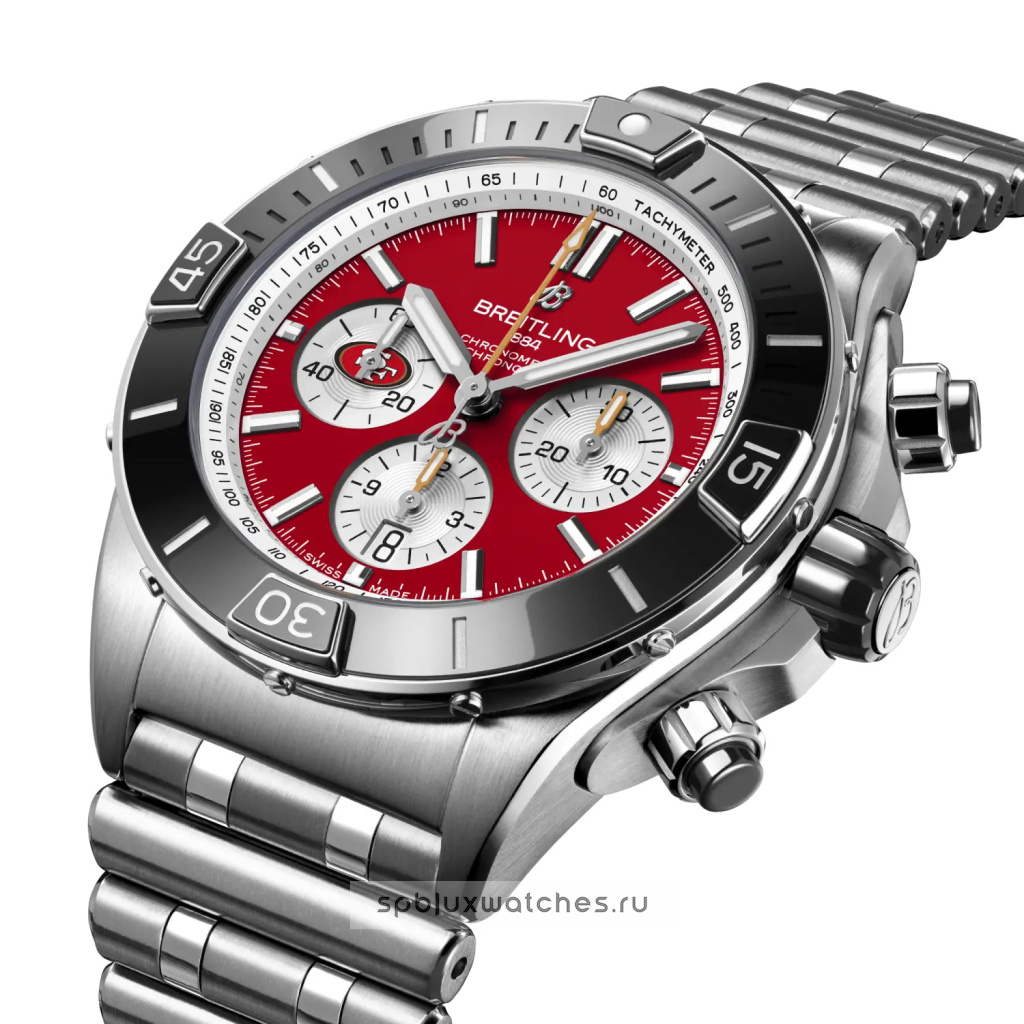 Breitling Super Chronomat B01 Chronograph 44 mm NFL San Francisco 49ers AB01361C1K1A1