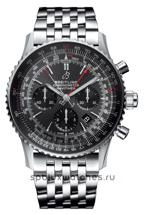 Breitling Navitimer B03 Chronograph Rattrapante 45 mm Stratos Grey Boutique Edition AB03102A1F1A1