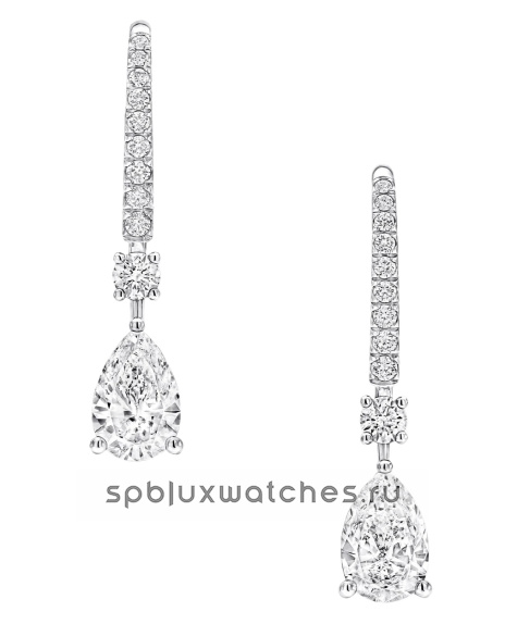 Серьги Graff Classic Graff Pear Shape Diamond Solitaire Earrings PTSW01