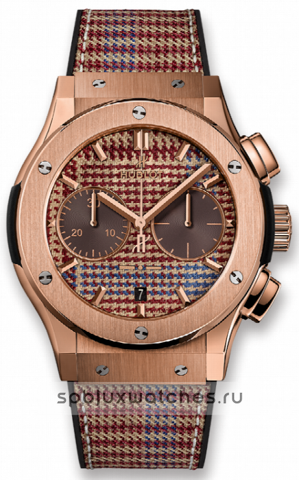 Hublot Classic Fusion Chronograph Italia Independent Prince-de-Galles King Gold 45mm