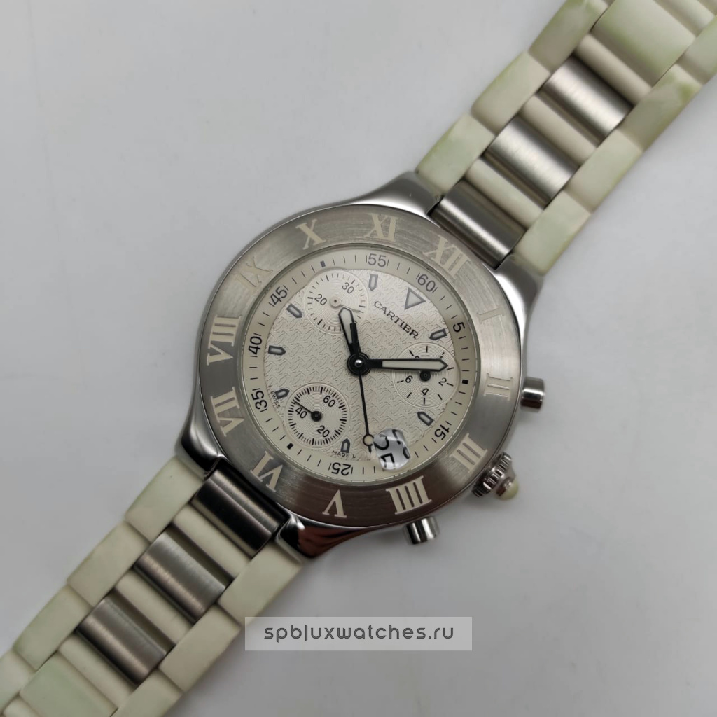 cartier 21 chronograph