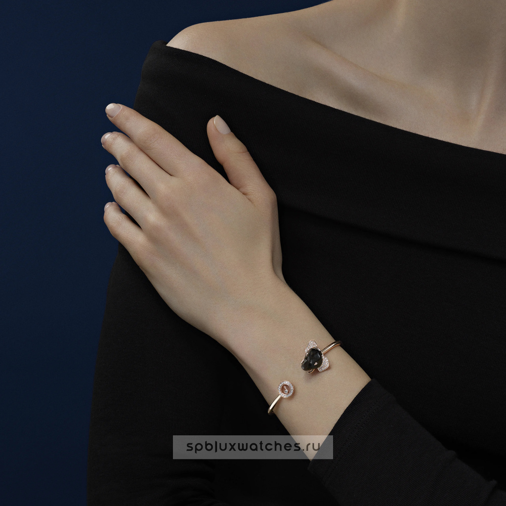 Браслет Chopard Happy Diamonds Elephant Bangle 85A689-5200