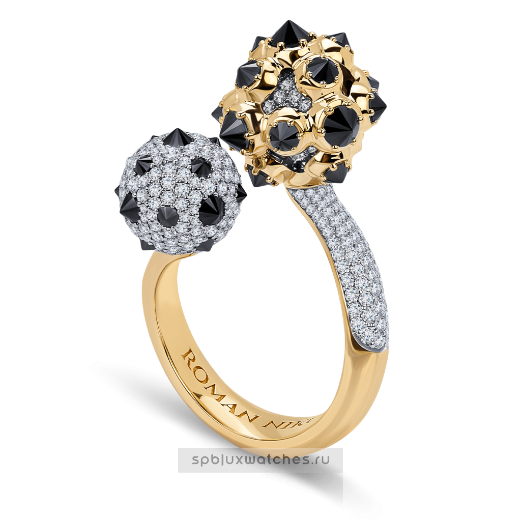 Кольцо Roman Nikonov "Ежевика" RN020092