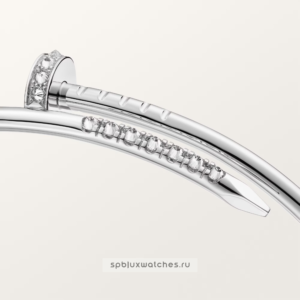 Браслет Cartier Juste Un Clou Bracelet Small Model Reverse-Set Diamonds B6092017