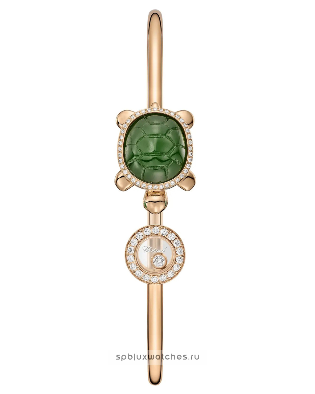 Браслет Chopard Happy Diamonds Turtle Bangle 85A687-5200