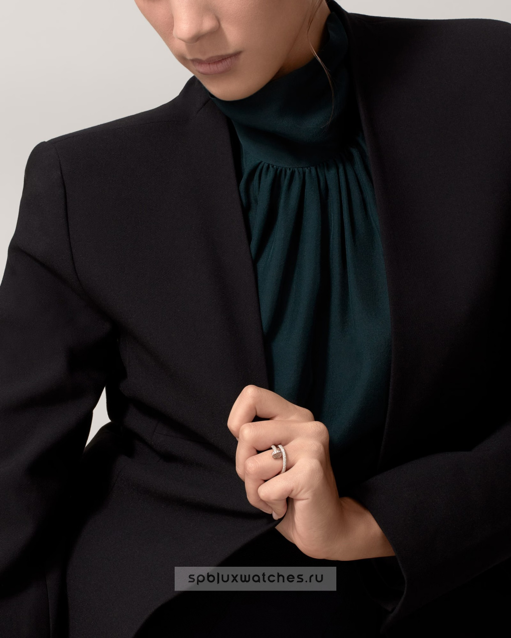 Кольцо Cartier Juste un Clou Paved Ring Classic N4748600