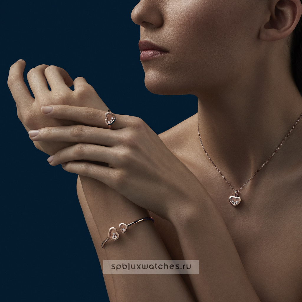 Кольцо Chopard Happy Diamonds Icons Ring 82A611-5000