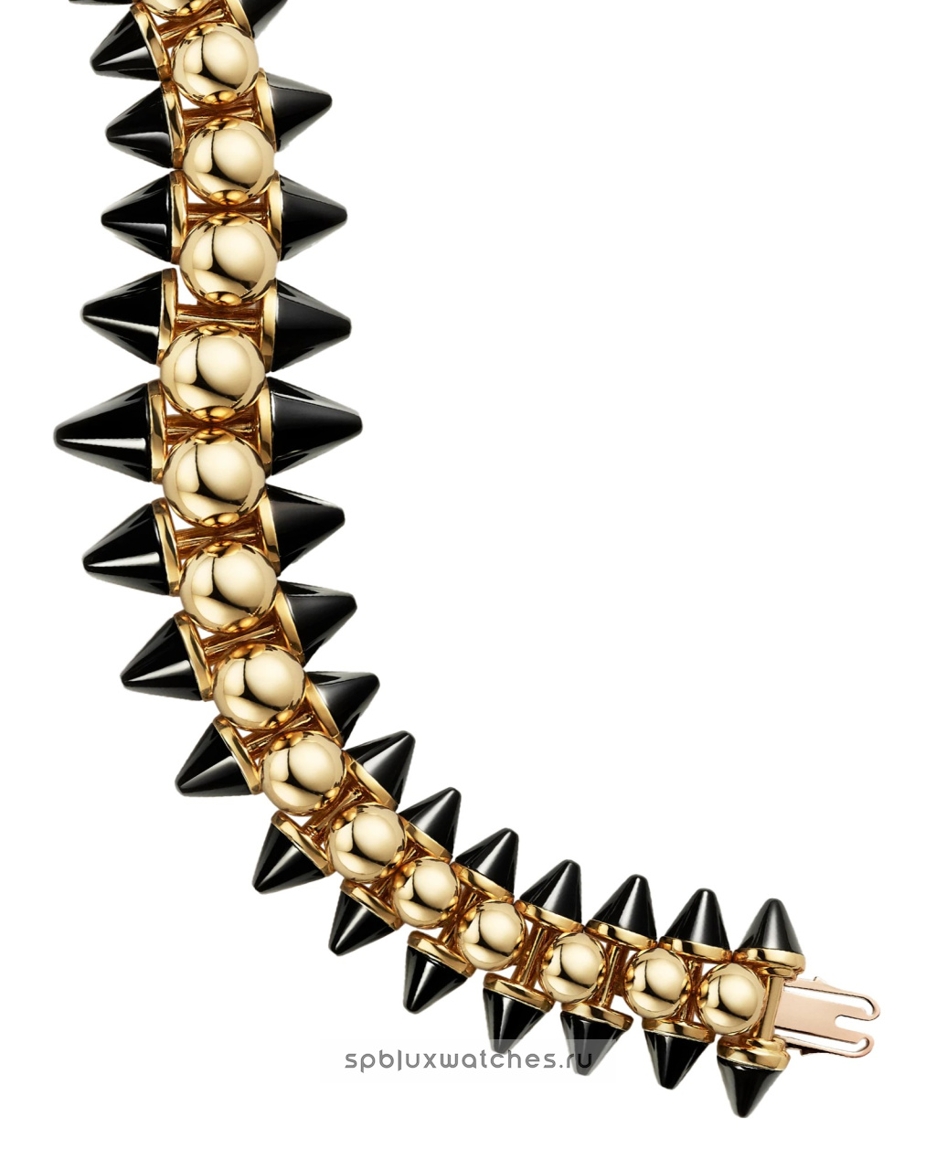 Браслет Cartier Clash de Cartier Flexible Bracelet Onyx Extra-Large Model N6732617