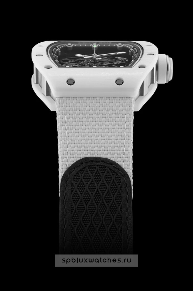 Richard Mille RM 55-01 Manual Winding White Quartz TPT 37.9 x 47.3 mm